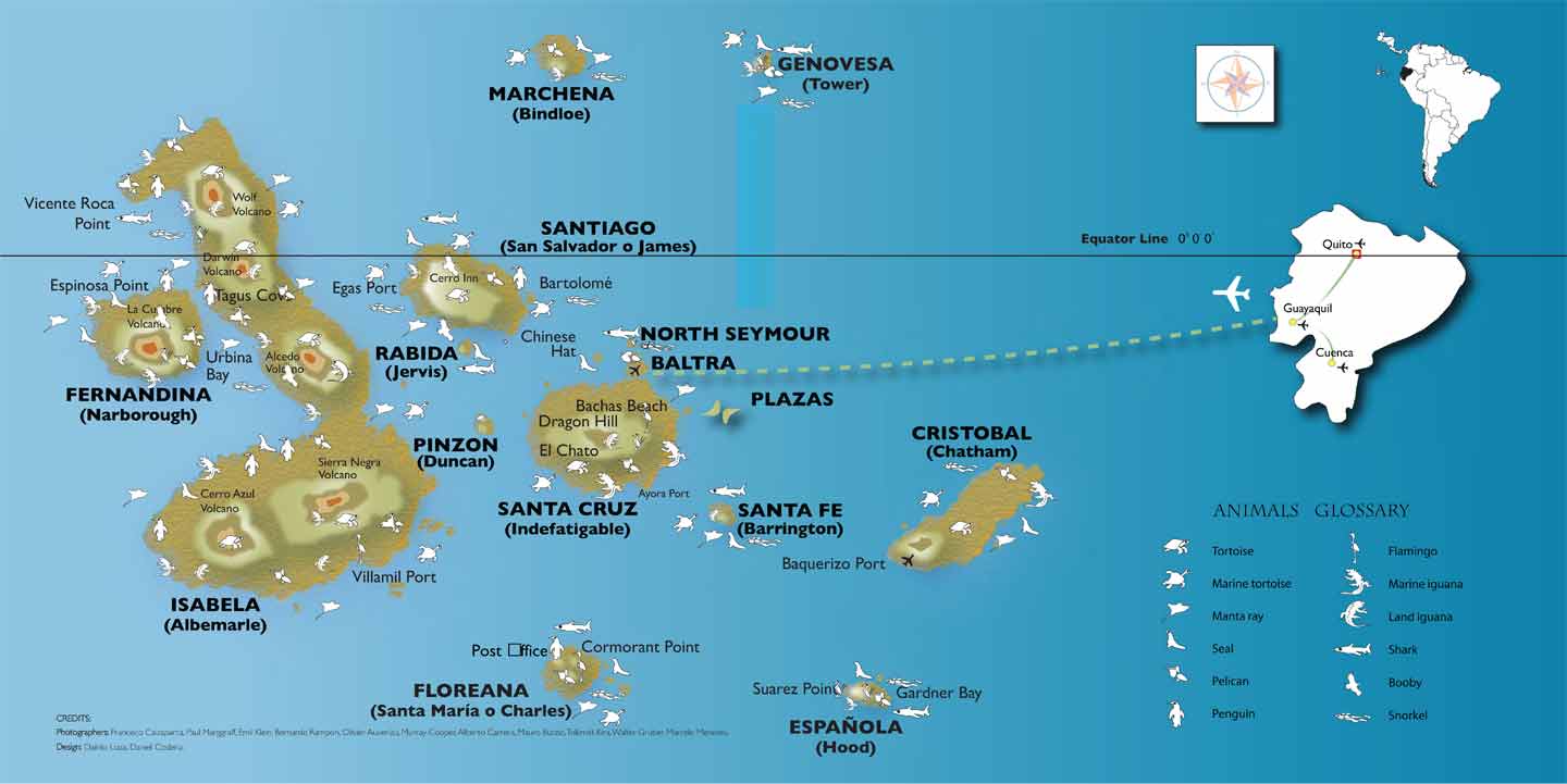 archipel des galapagos