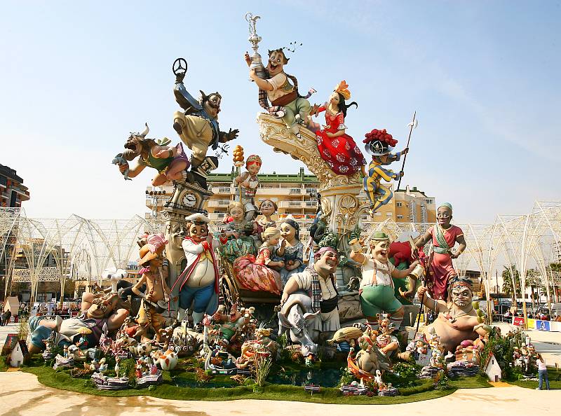 fallas valencia Les Fallas de Valencia - Espagne