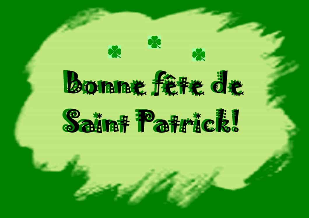 17 mars: la Saint Patrick