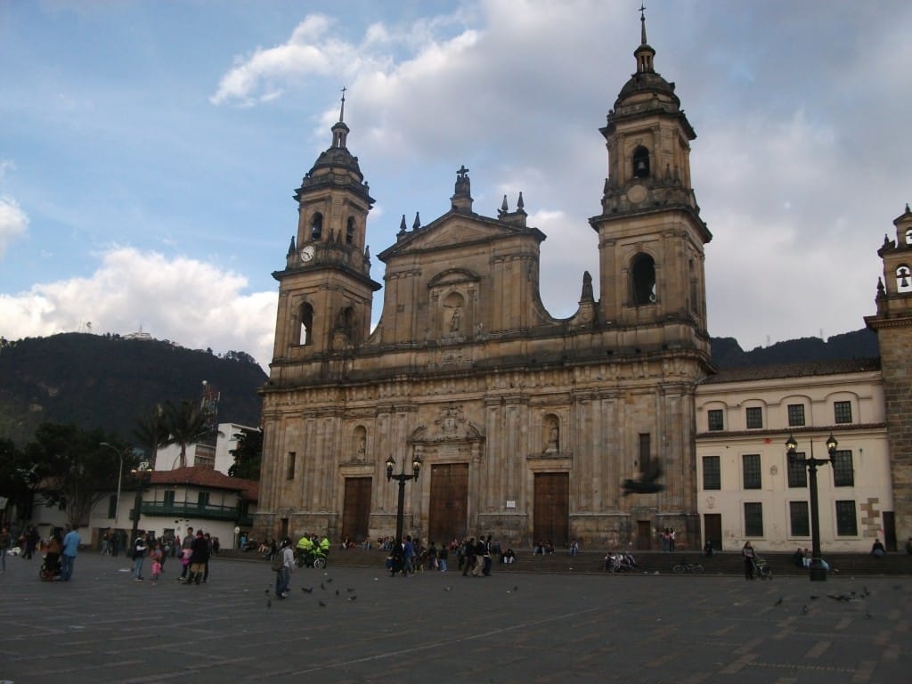 Cathédrale à Bogota