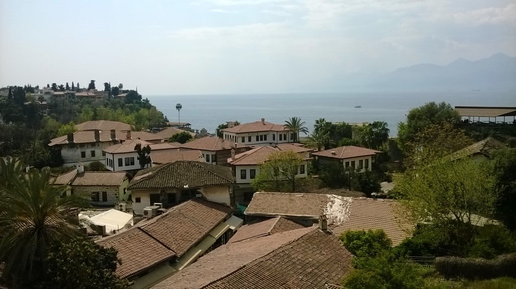 Kaleiçi (vieille ville), d'en haut