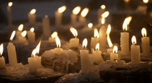 bougies Todos los Santos - la Toussaint en Espagne