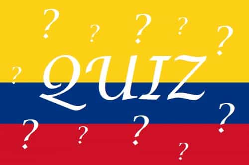 quiz colombie Quiz Colombie pour mieux vivre en société!