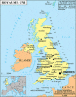 Les capitales du Royaume-Uni