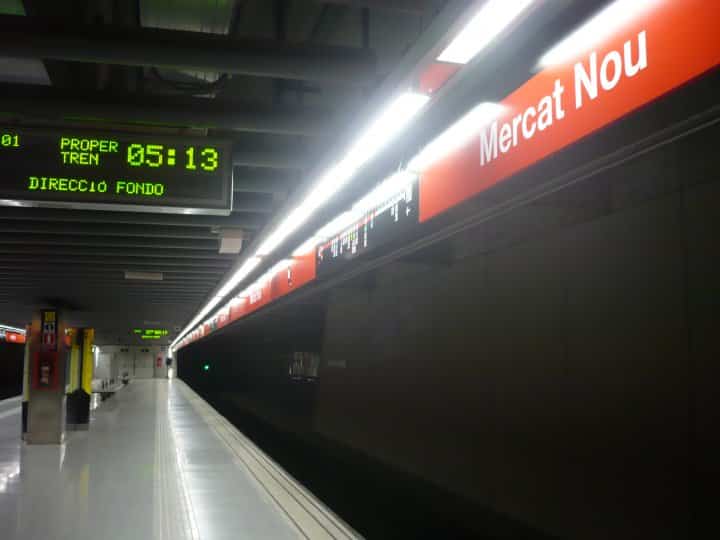 mercat nou Se déplacer à Barcelone