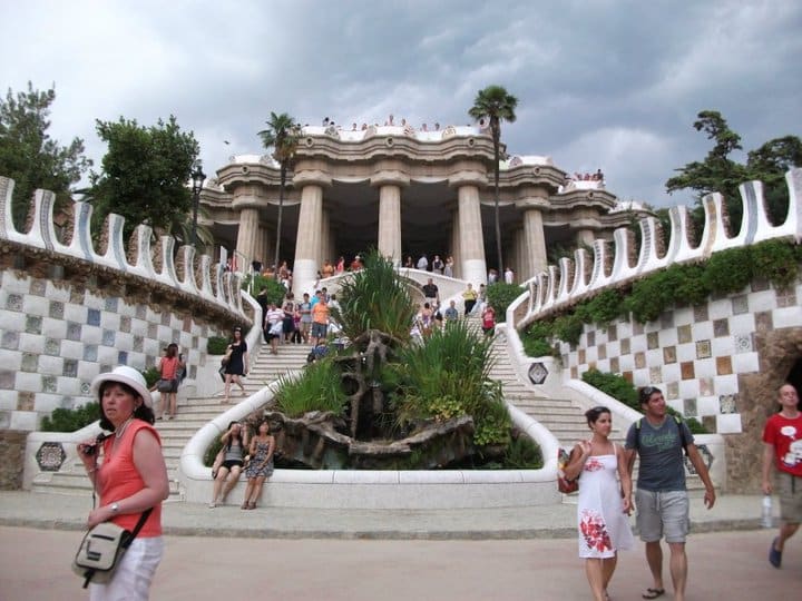 15 parque guell Barcelone et architecture