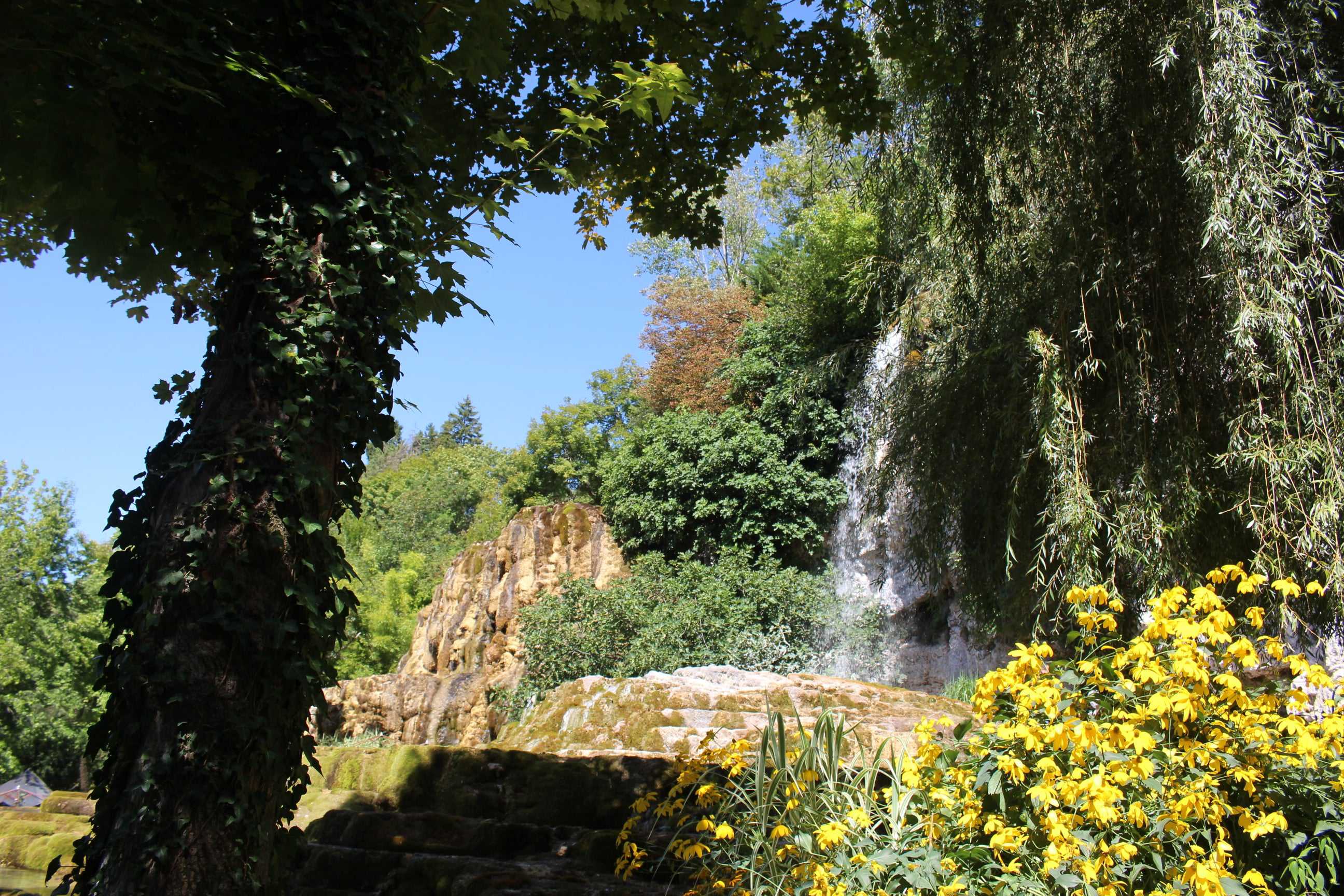 Grenoble jour 3 - Jardin des Fontaines Pétrifiantes