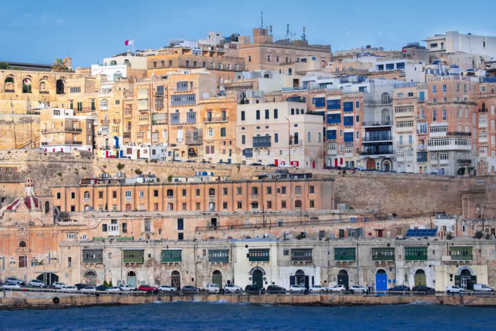 La Valette Capitale de MALTE Mer Mediterranee Croisière à Malte