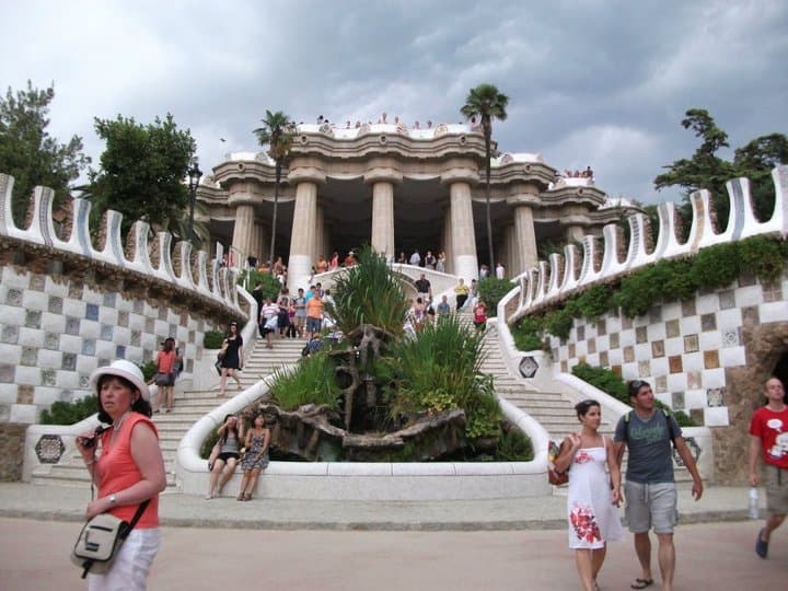 15 parque guell Tour virtuel de Barcelone