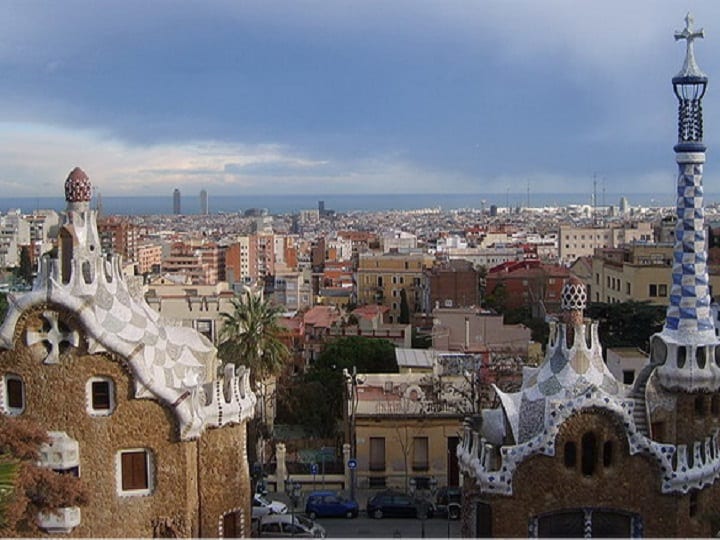 16parque guell 1 Tour virtuel de Barcelone