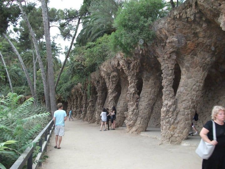 17 parque guell Tour virtuel de Barcelone