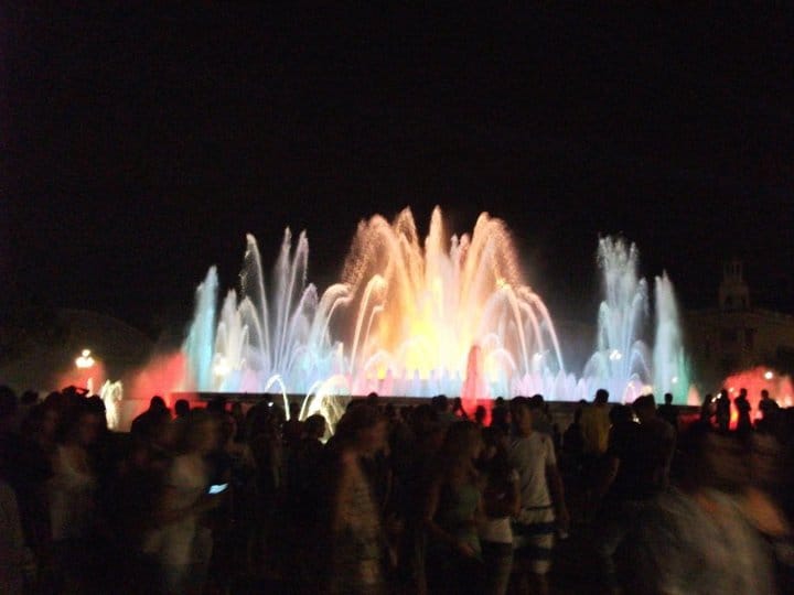 30 fontana Tour virtuel de Barcelone