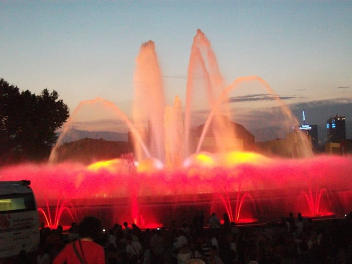 32 fontana Tour virtuel de Barcelone