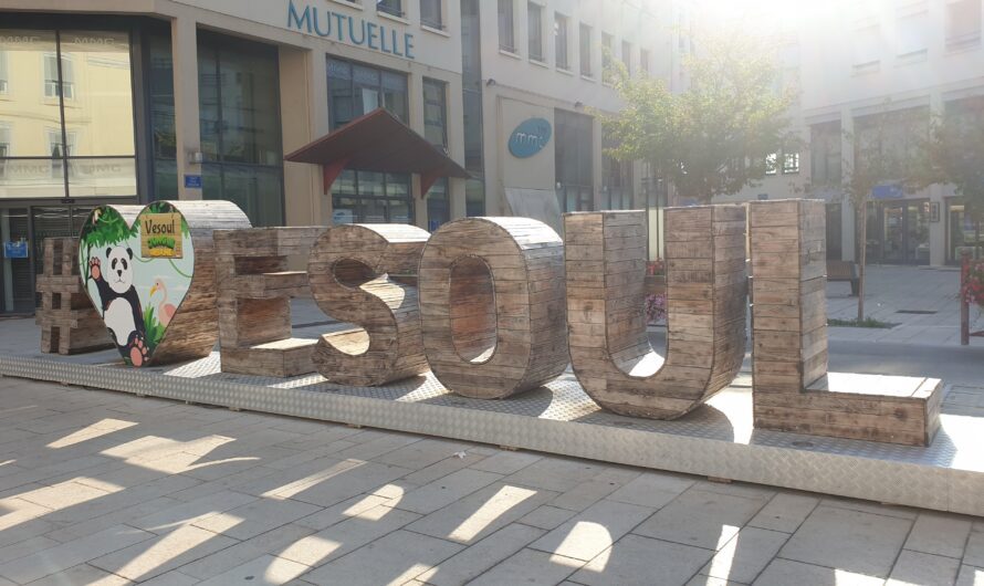 Vesoul et le lac de Vaivre